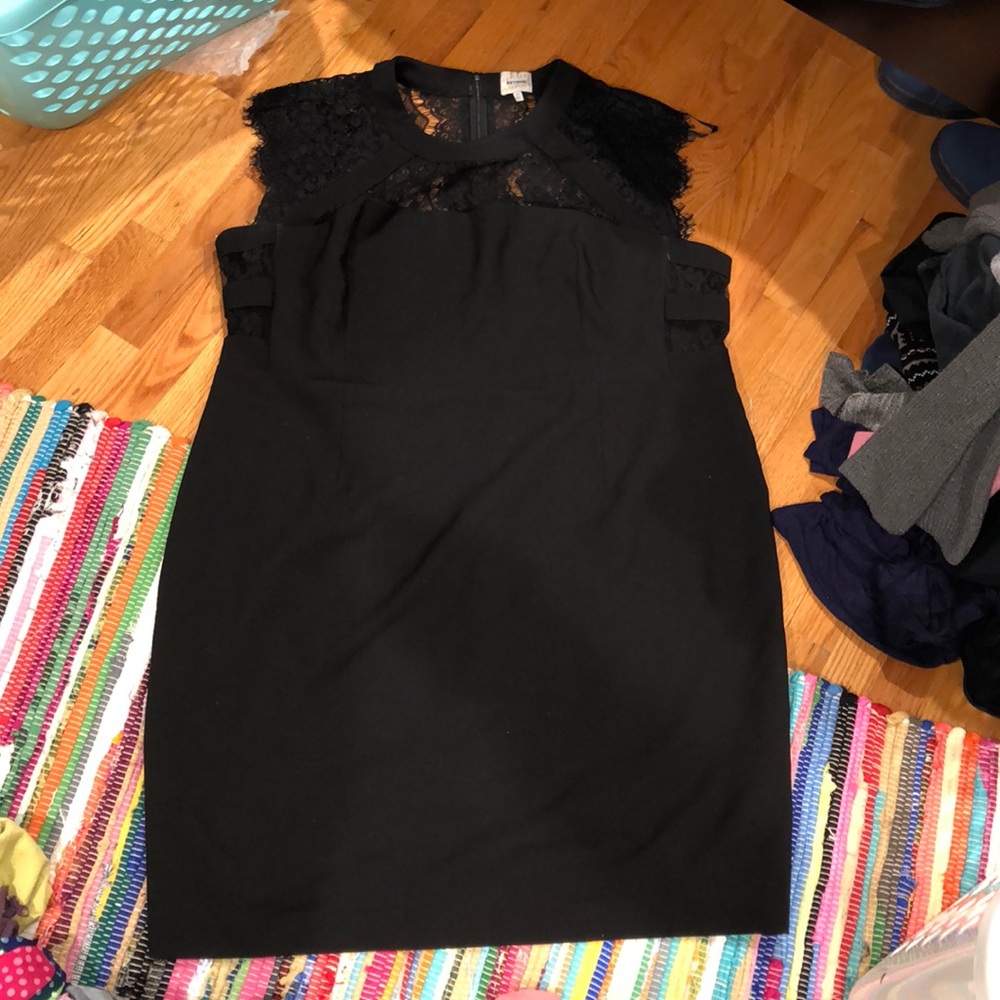 a PLUS SIZE black party dress!